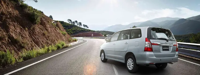 Outstation cab on highway from Hyderabad