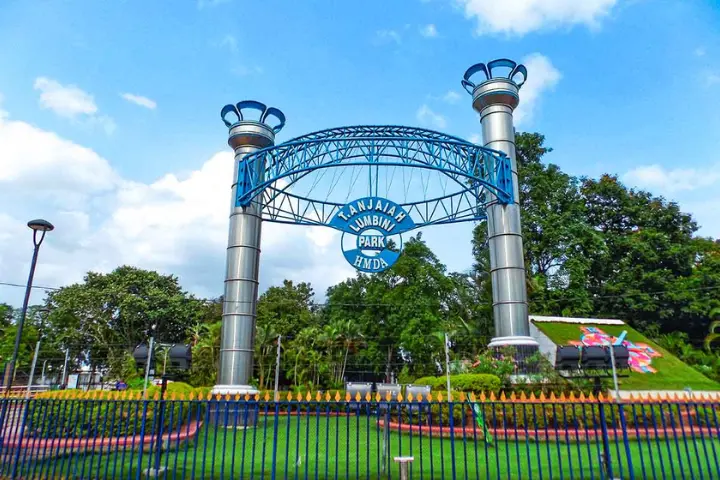 Lumbini Park Hyderabad sightseeing place