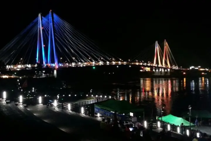 Cable Bridge Hyderabad sightseeing place